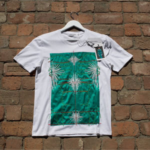 Craig Green Emerald Silk Embroidered T-Shirt [New]